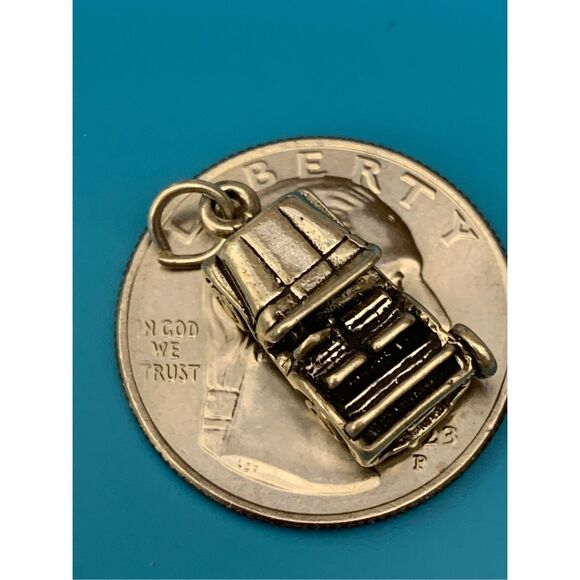 Military Jeep Sterling Silver Jewelry Charm #transportation - Picture 7 of 8